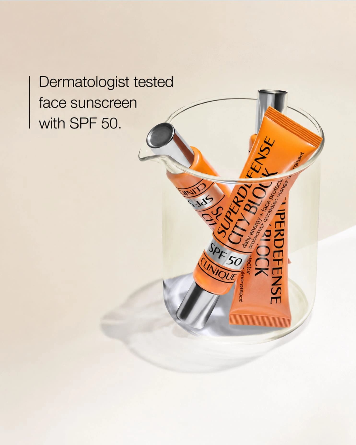Clinique Superdefense City Block SPF 50 Tinted Sunscreen gallery image 1