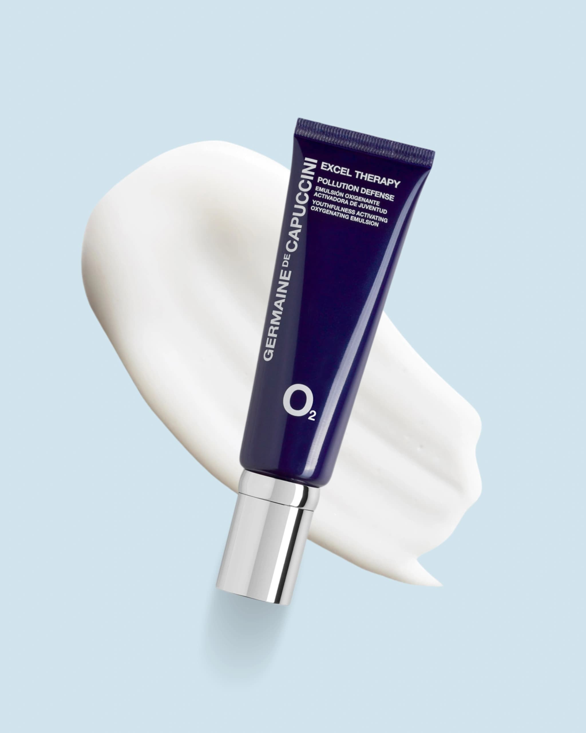 Excel Therapy O2 Pollution Defense Youthfulness Activating Oxygenating Emulsion gallery image 1