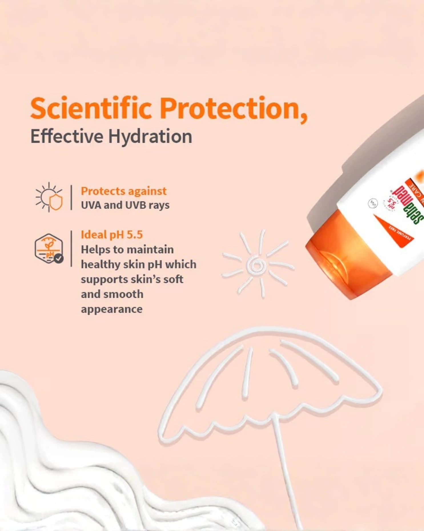 Sebamed Multi Protect Sun Lotion - SPF 50+ gallery image 1