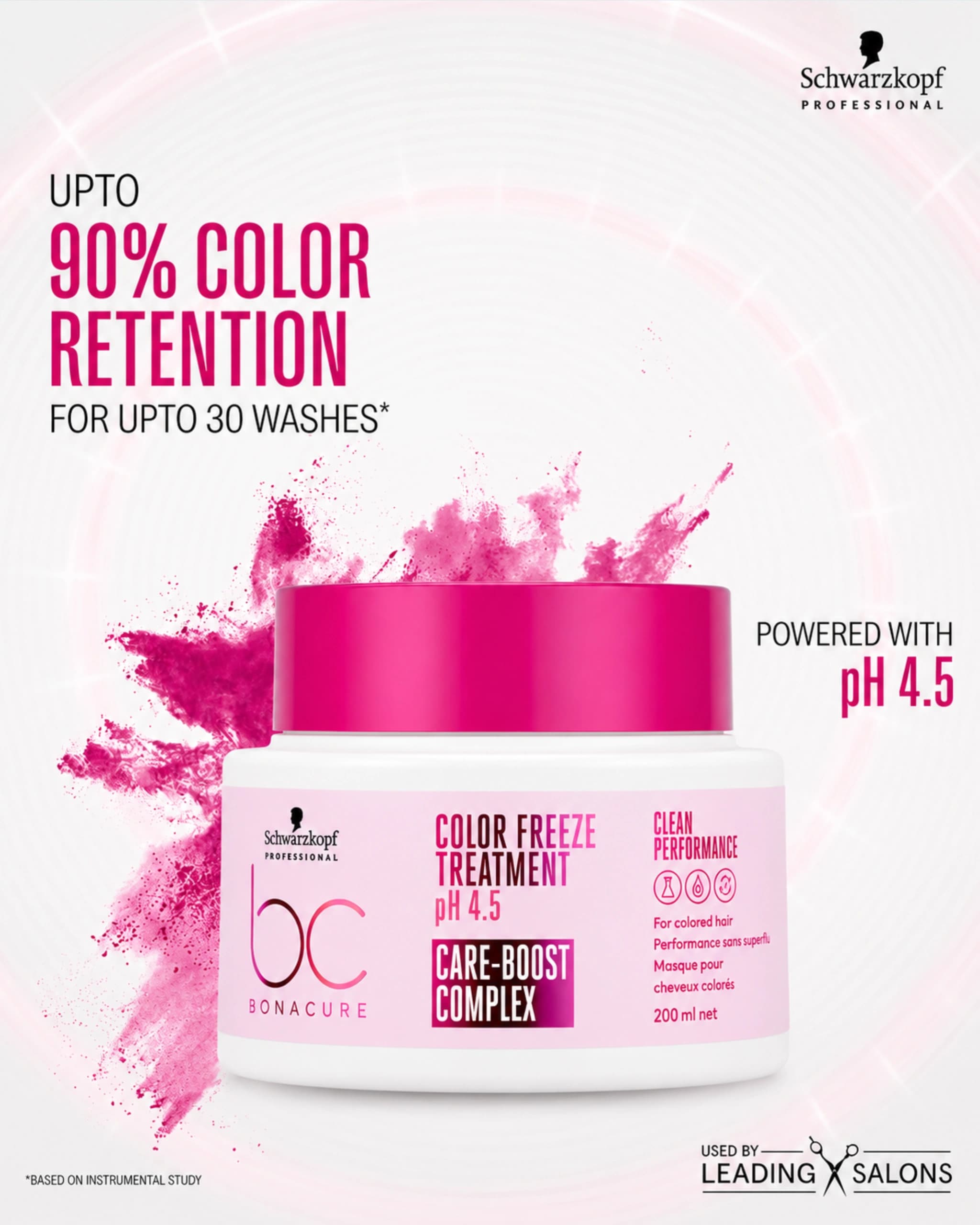 Schwarzkopf Professional Bonacure pH 4.5 Color Freeze Treatment gallery image 1