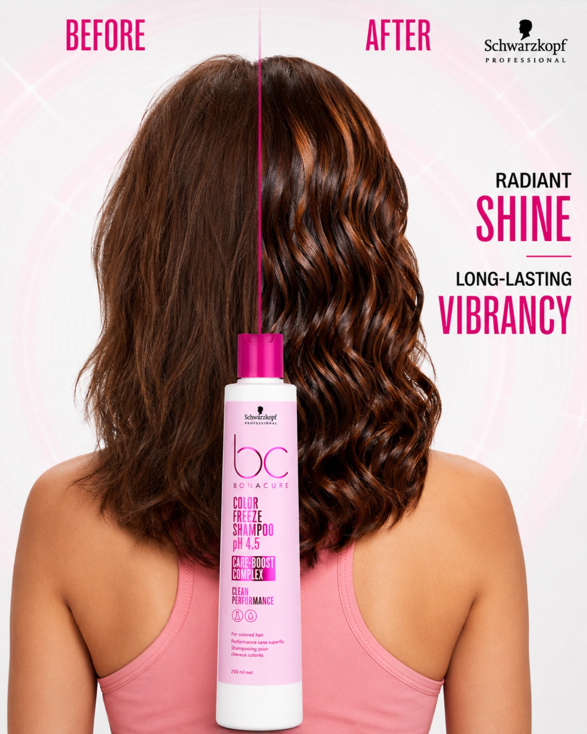 Schwarzkopf Professional Bonacure pH 4.5 Color Freeze Shampoo gallery image 4