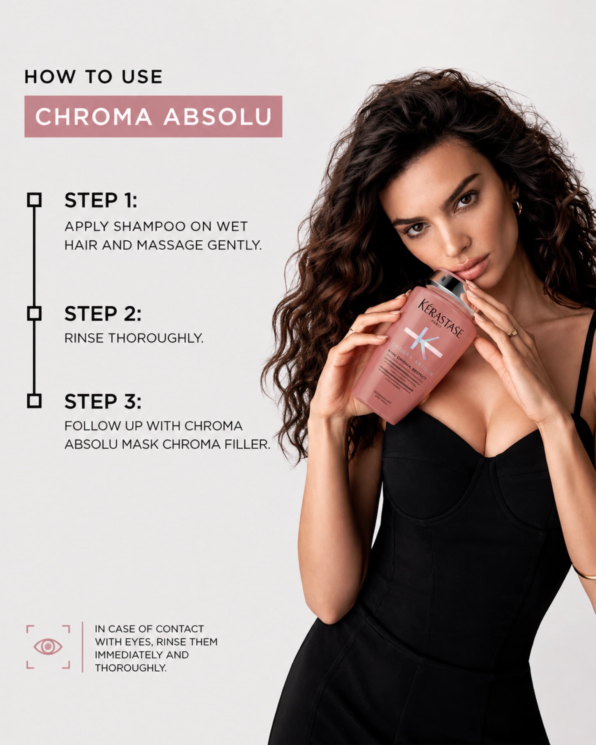 Kérastase - Chroma Absolu Bain Respect Shampoo For Colour Treated Fine Hair (Sulphate-Free) gallery image 2