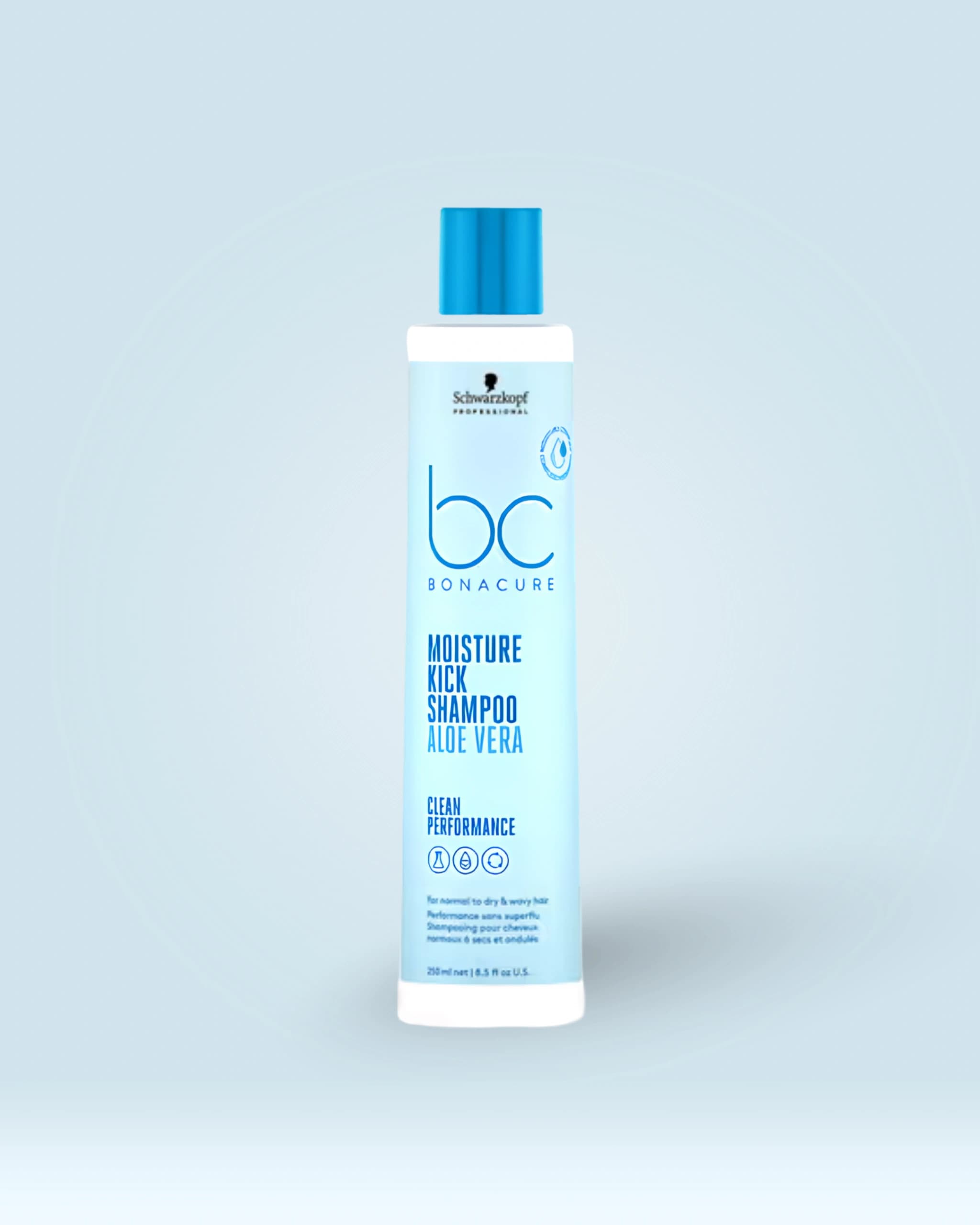 Schwarzkopf Professional Bonacure Moisture Kick Shampoo With Aloe Vera - For Dry Hair main image