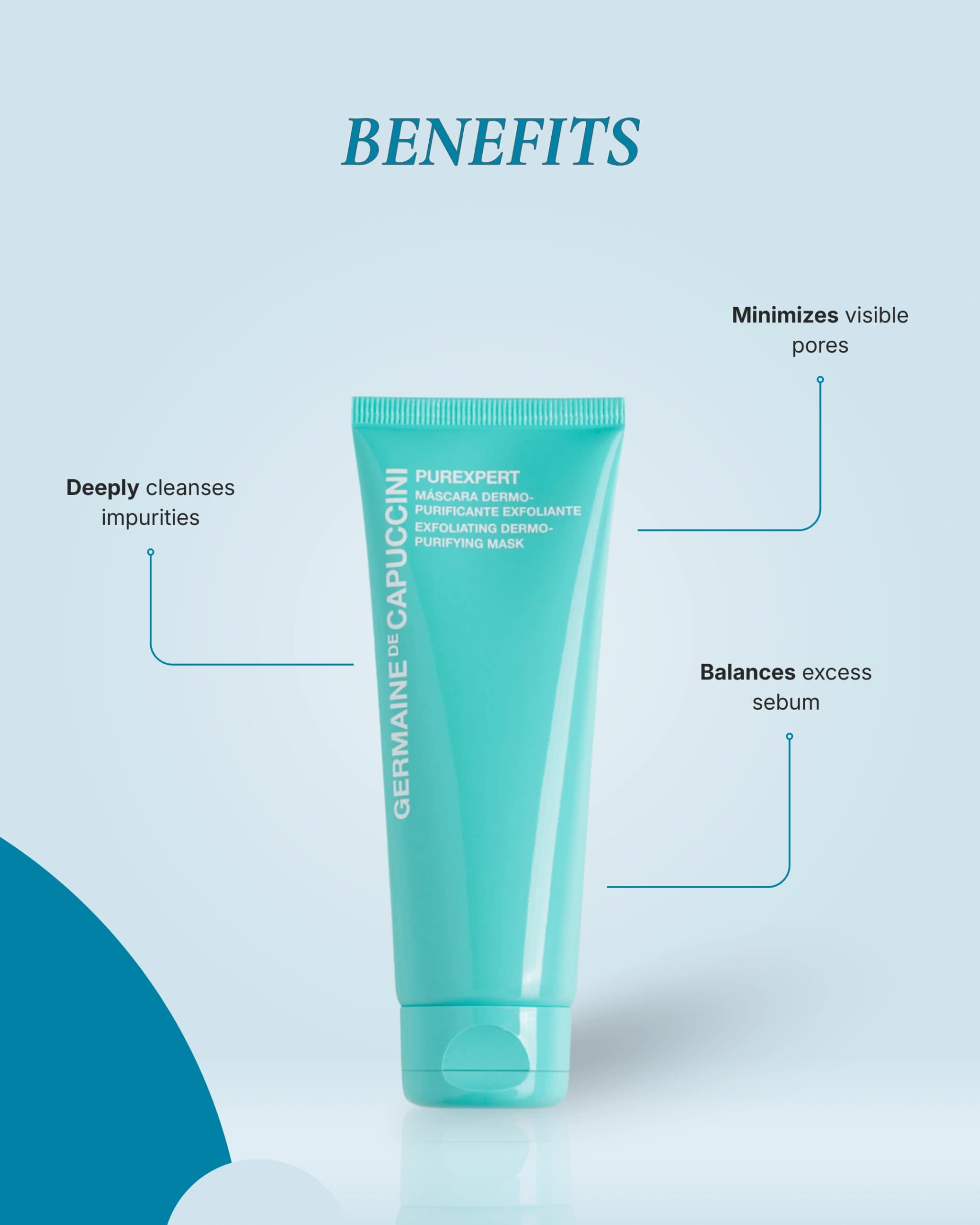 Purexpert exfoliating dermo-purifying mask gallery image 4