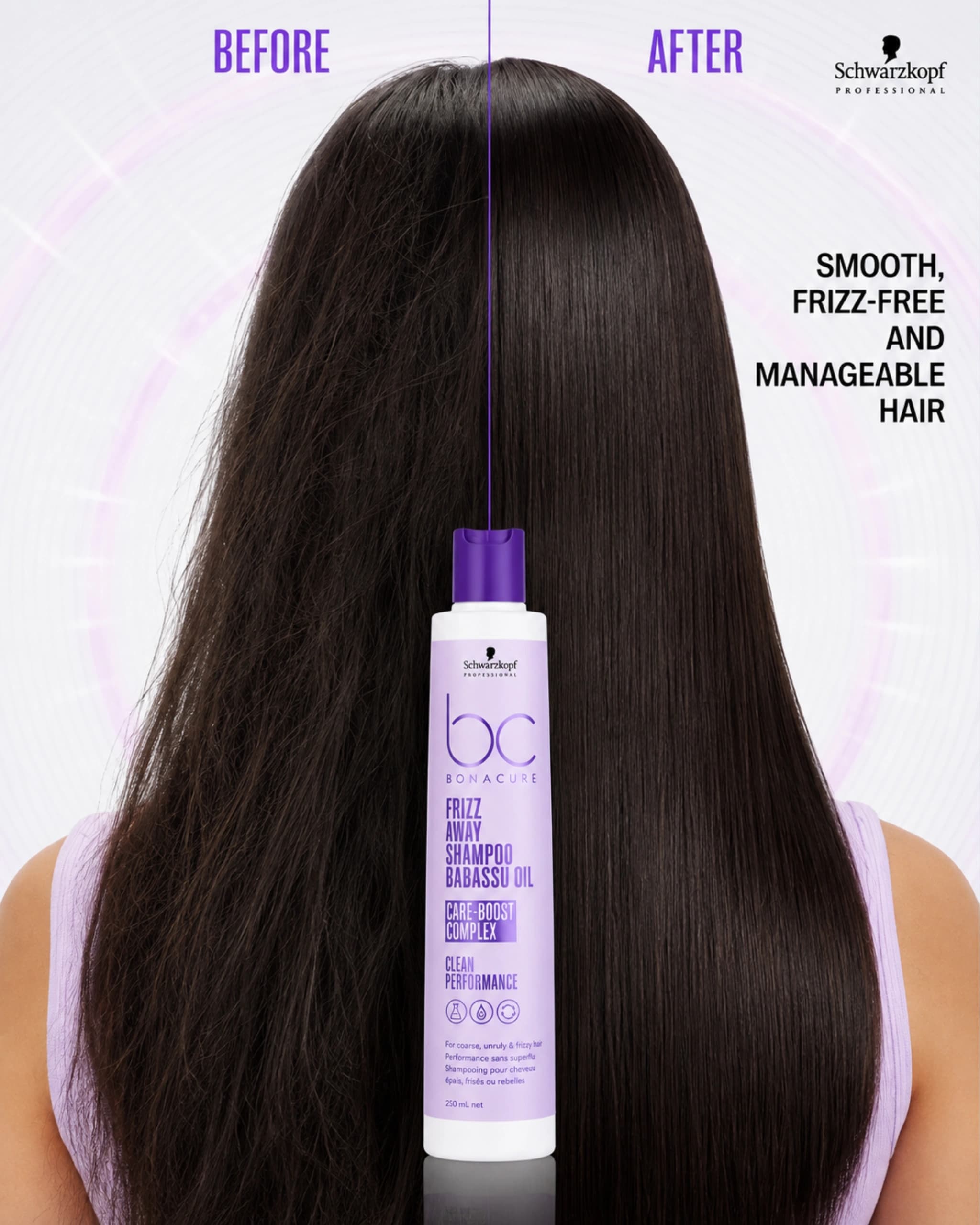 Schwarzkopf Professional Bonacure Frizz Away Shampoo gallery image 4