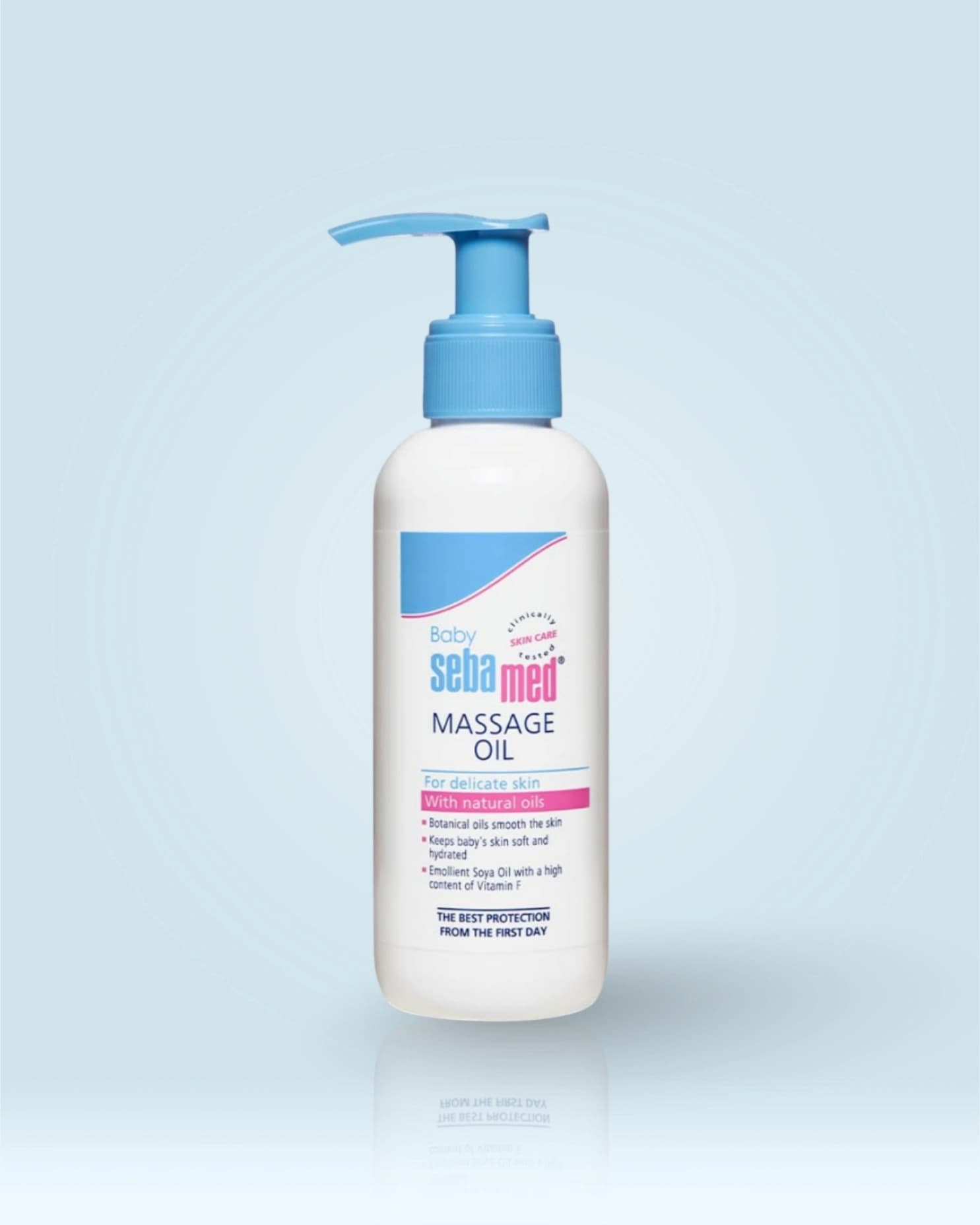 Sebamed Baby Massage Oil, With Soya Oil, Non- Greasy, Ideal For Newborn main image