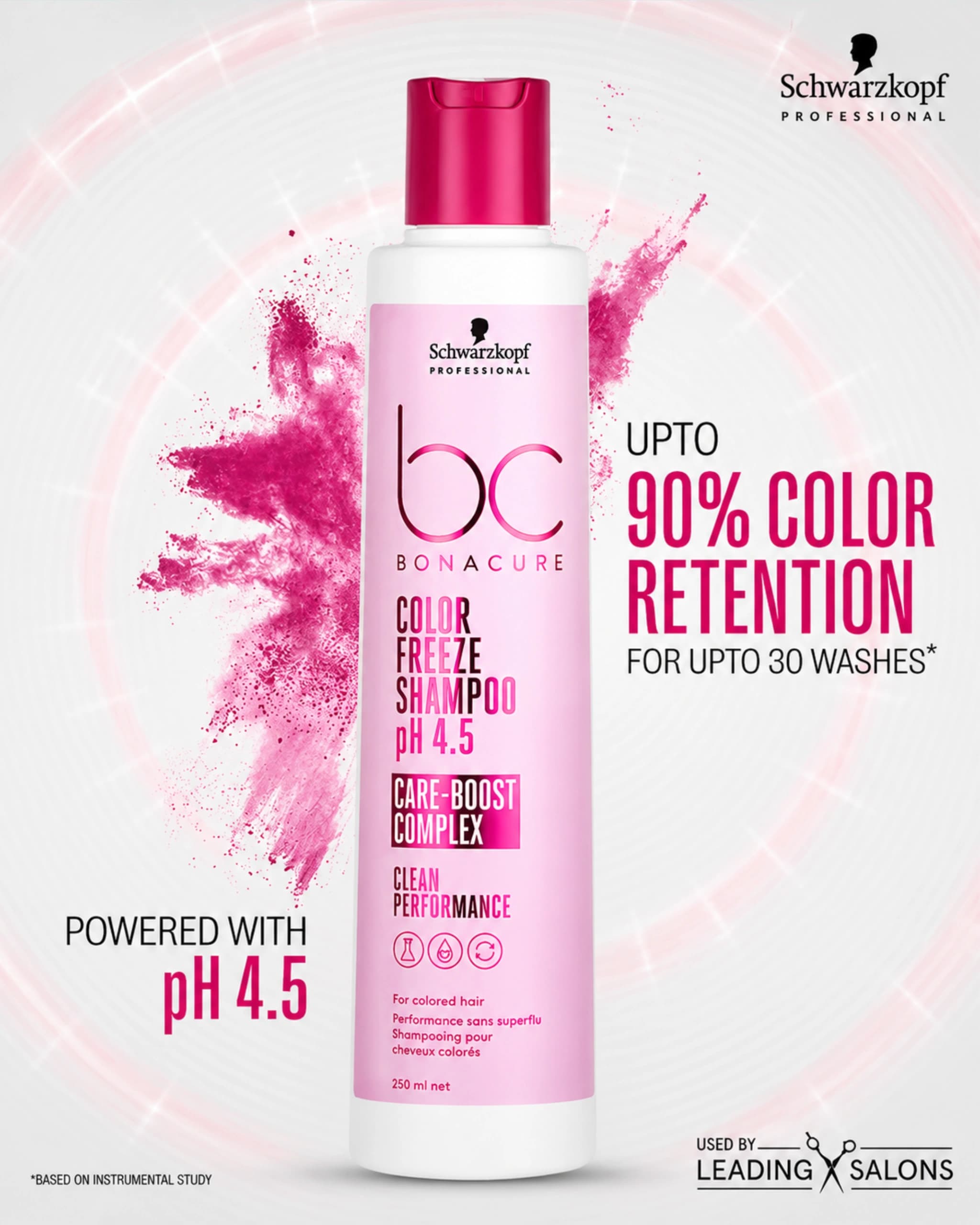 Schwarzkopf Professional Bonacure pH 4.5 Color Freeze Shampoo gallery image 1