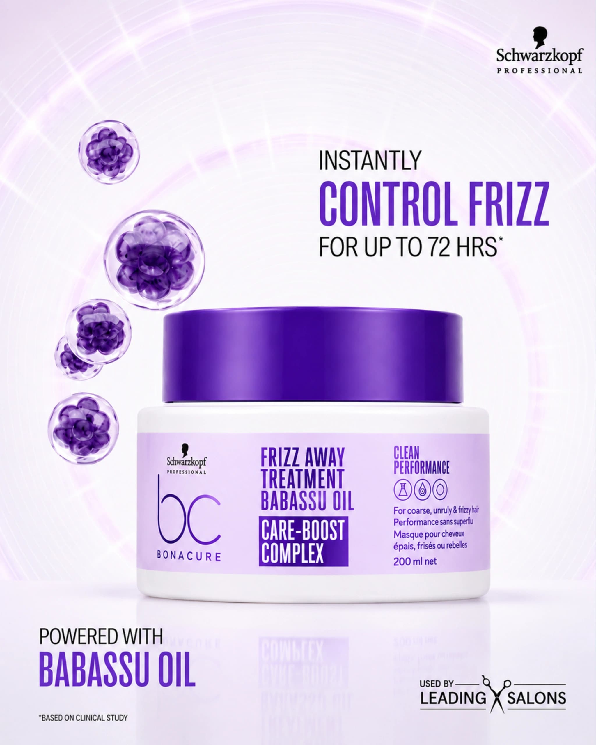 Schwarzkopf Professional Bonacure Frizz Away Treatment gallery image 1