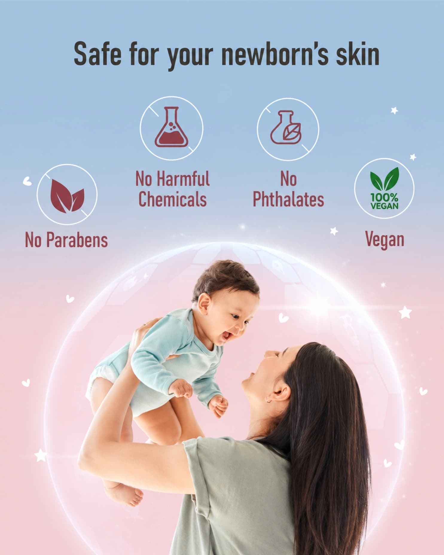 Sebamed Baby Gentle Wash, pH 5.5, Baby Body Wash, Soap Free, Tear Free gallery image 2