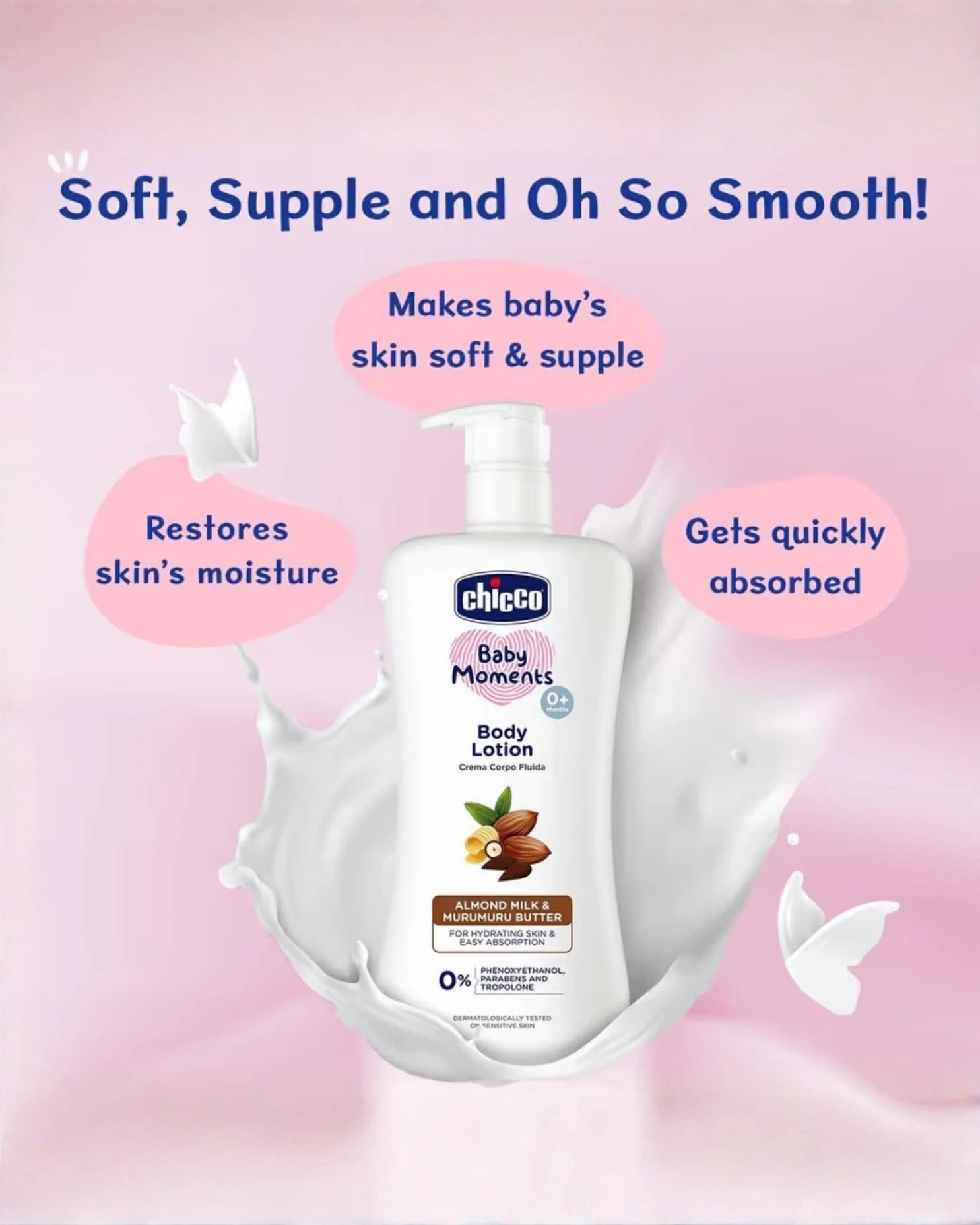 Chicco Baby Moments Body Lotion gallery image 2