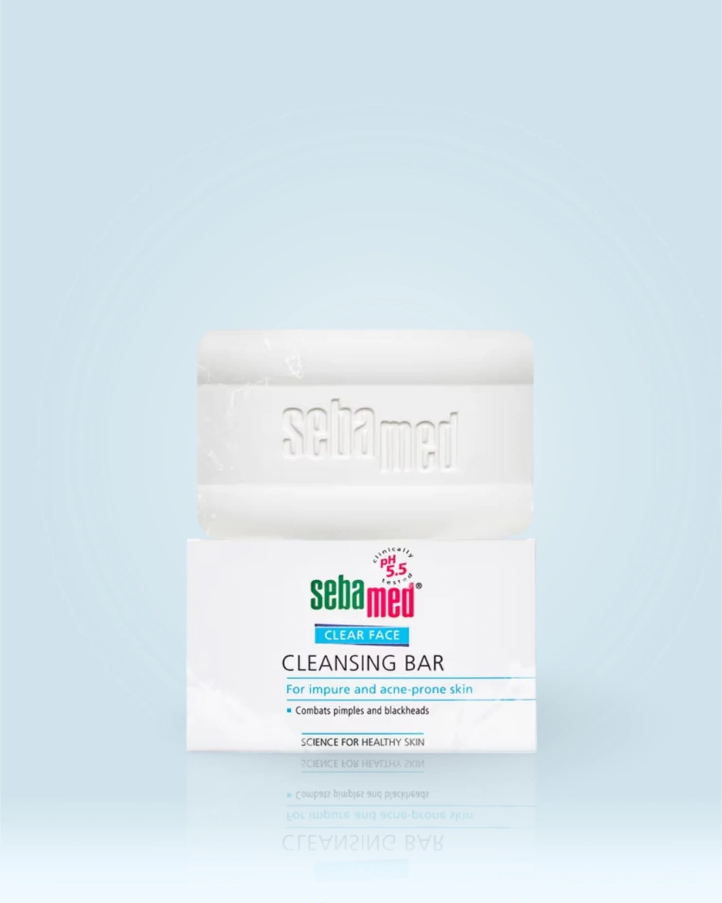 Sebamed Clear Face Cleansing Bar - For impure and oily skin main image