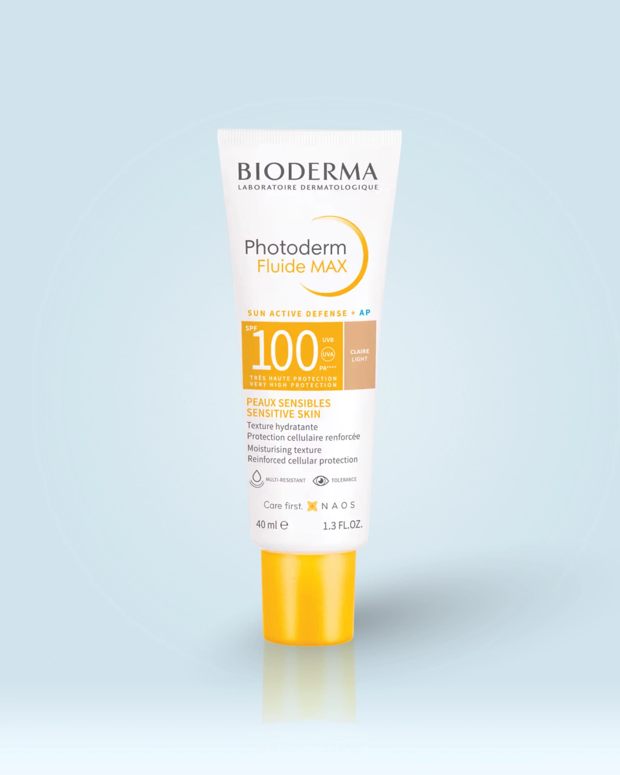 Bioderma Photoderm Fluide Max SPF 100 PA++++ Tinted Sunscreen for Sensitive Skin | In Vivo Tested main image