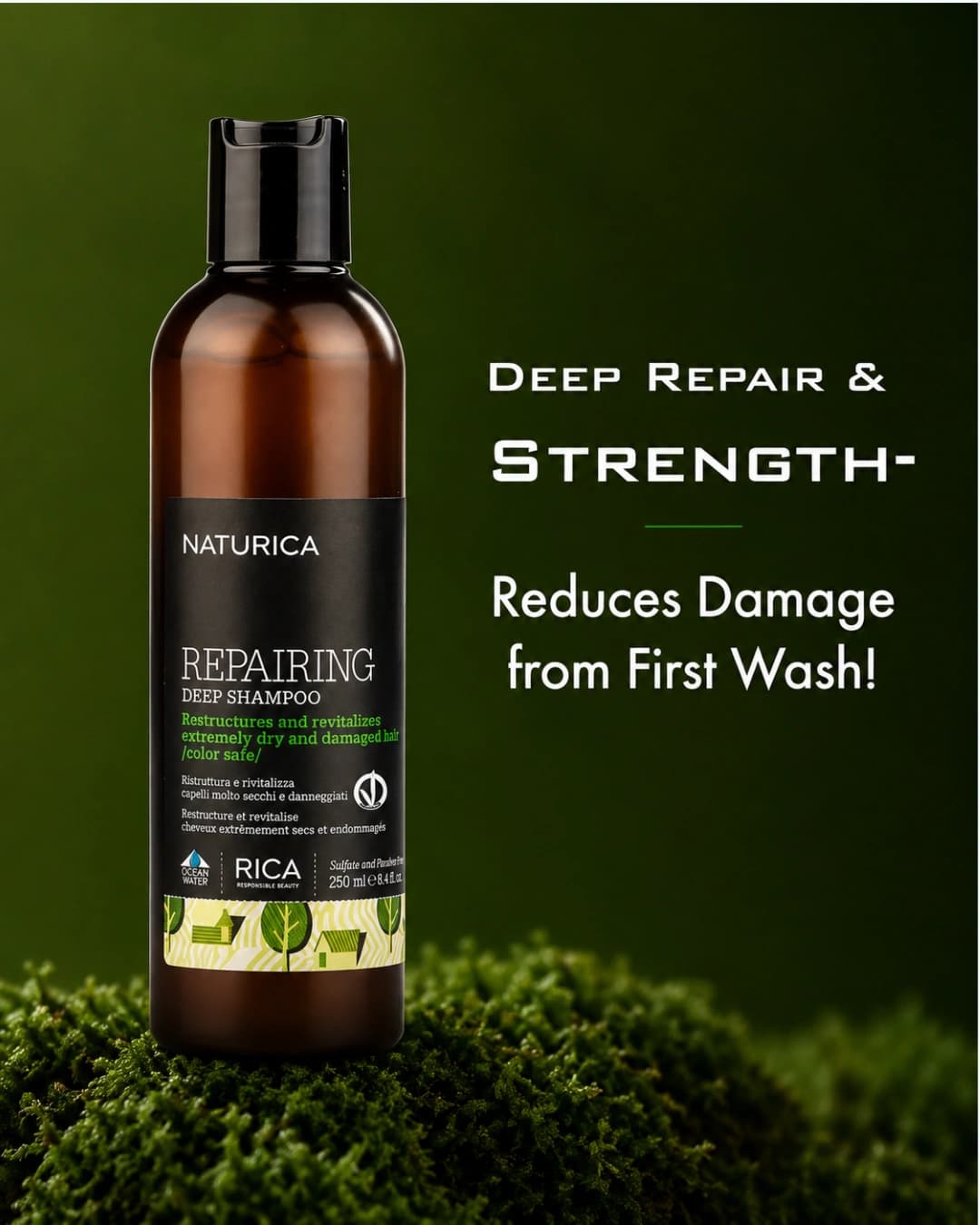 Naturica Repairing Deep Shampoo gallery image 3