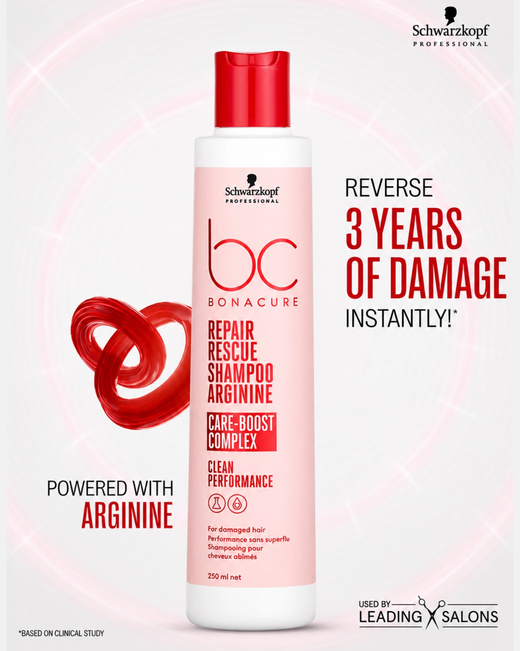 Schwarzkopf Professional Bonacure Repair Rescue Shampoo with Arginine gallery image 1