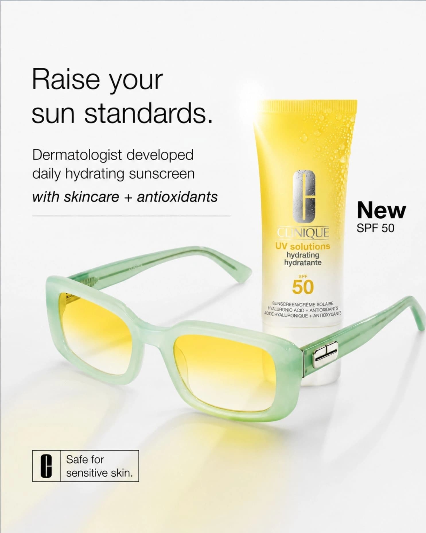 Clinique UV Solutions Hydrating Sunscreen SPF 50 gallery image 4