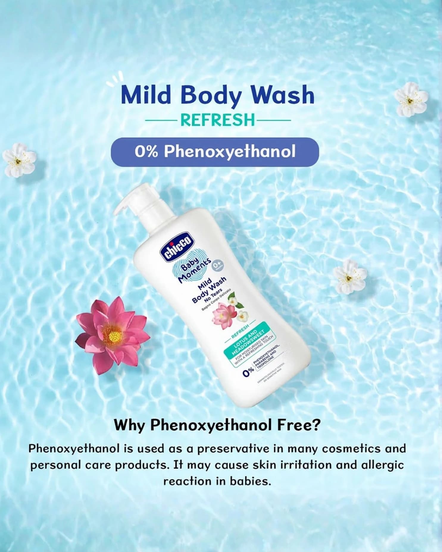 Chicco Baby Moments Mild Bodywash Refresh gallery image 2