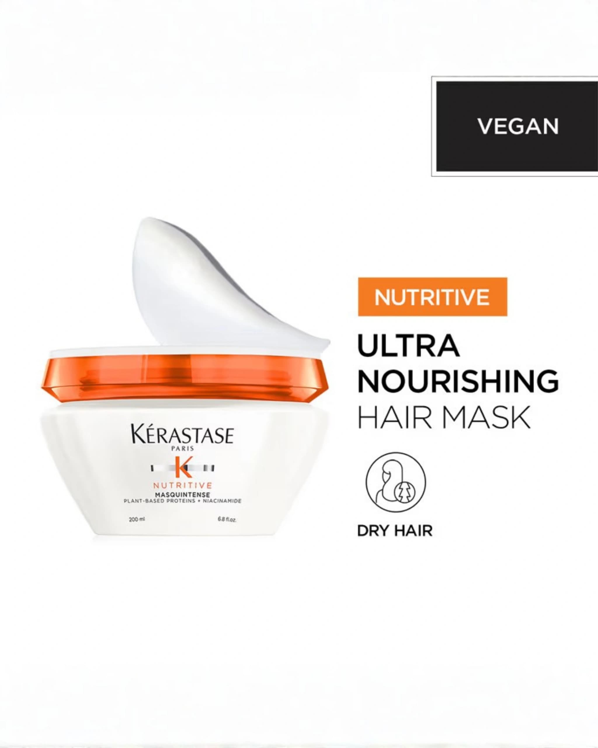 Kérastase - Nutritive Masquintense Hair Mask, With Proteins & Niacinamide, Vegan gallery image 1