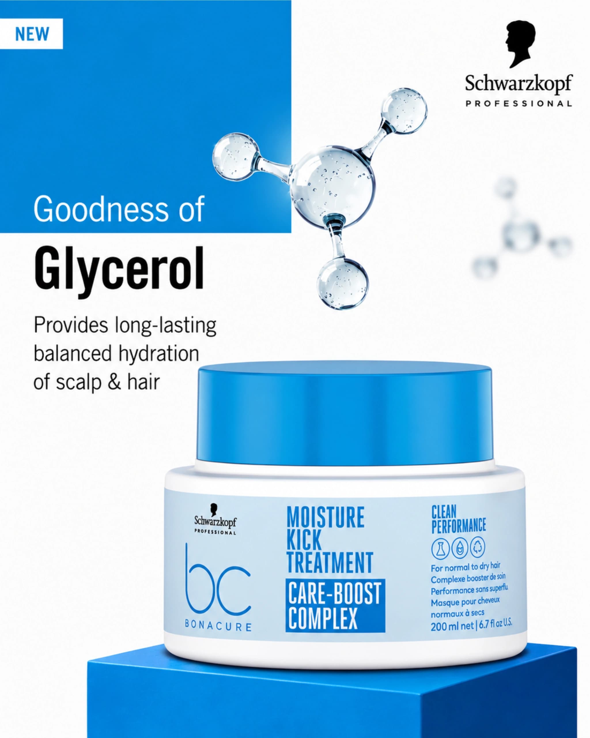 Schwarzkopf Professional Bonacure Moisture Kick Treatment gallery image 4