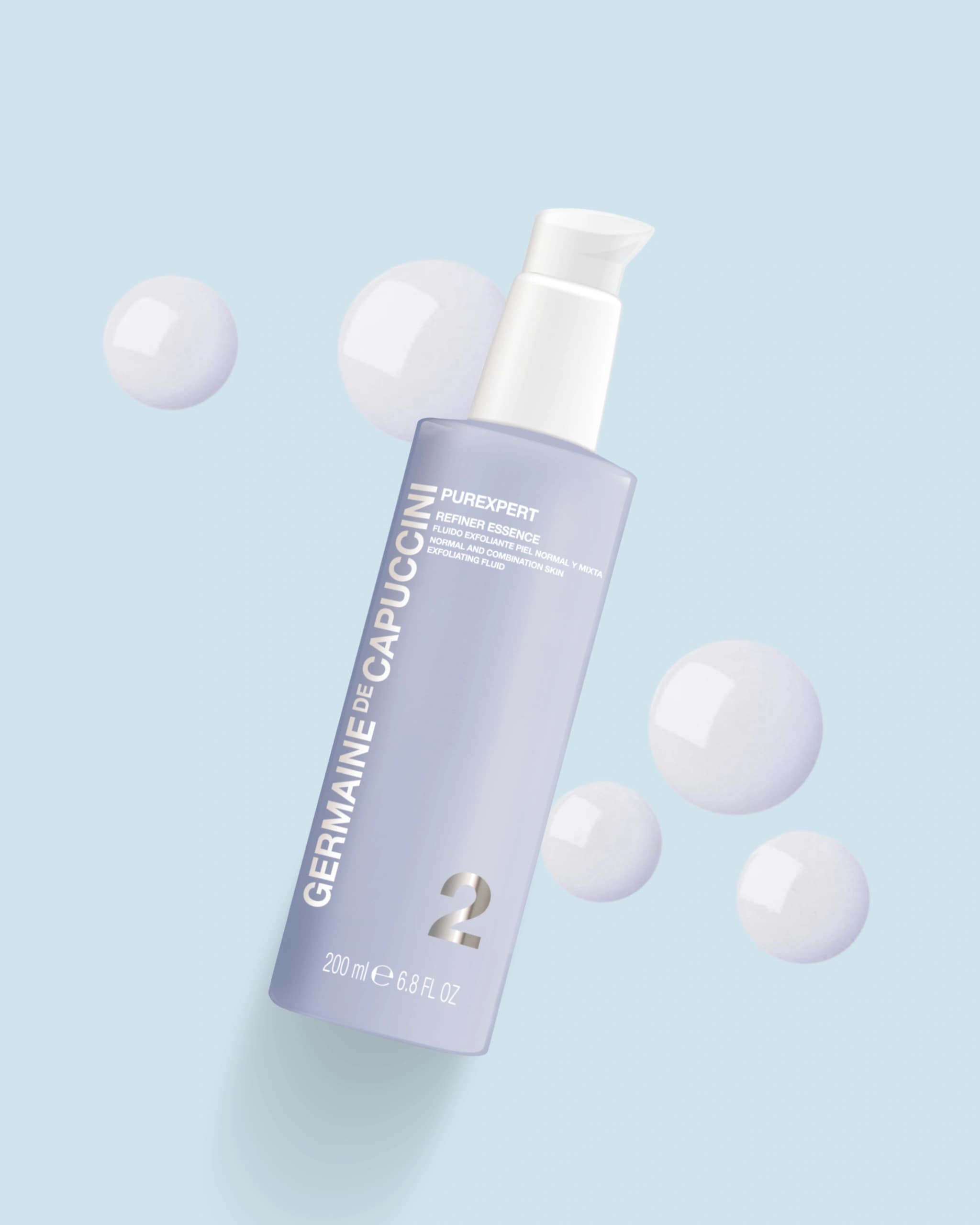 Purexpert refiner essence normal and combination skin exfoliating fluid gallery image 1
