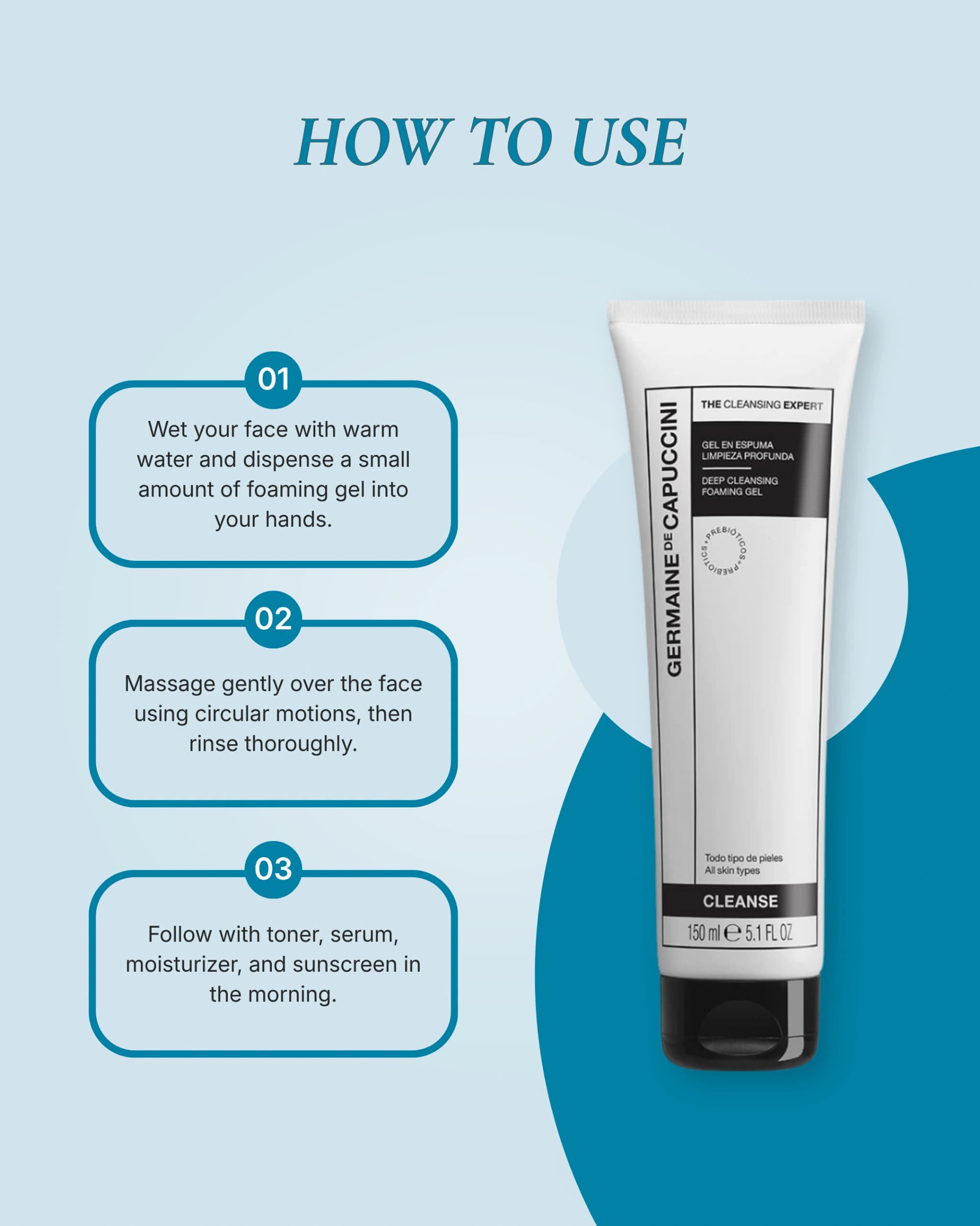 The Cleansing Expert Deep Cleansing Foaming Gel gallery image 3