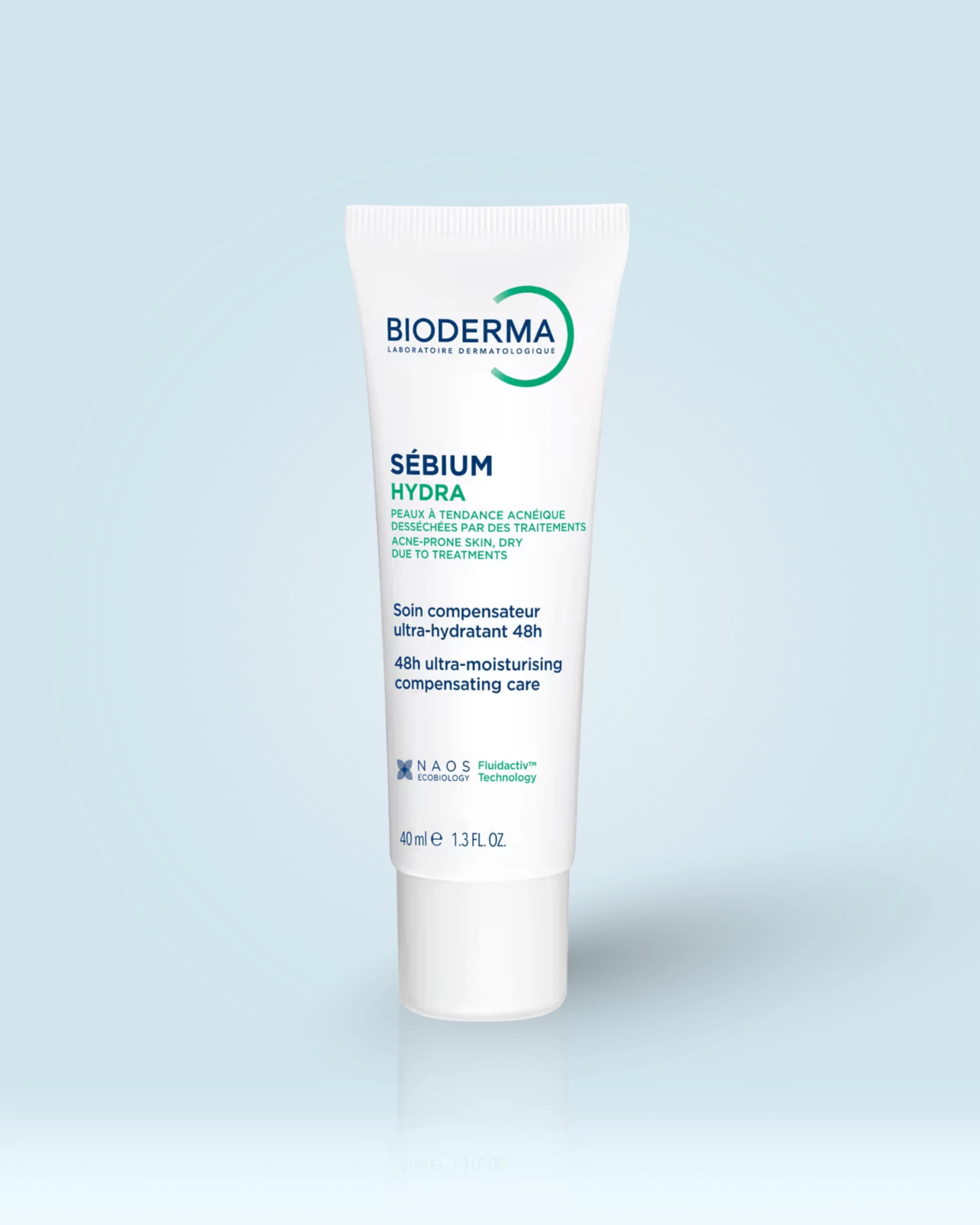 Bioderma Moisturizer Sebium Hydra for Oily, Acne-Prone Skin with Ceramides for 24H Hydration main image