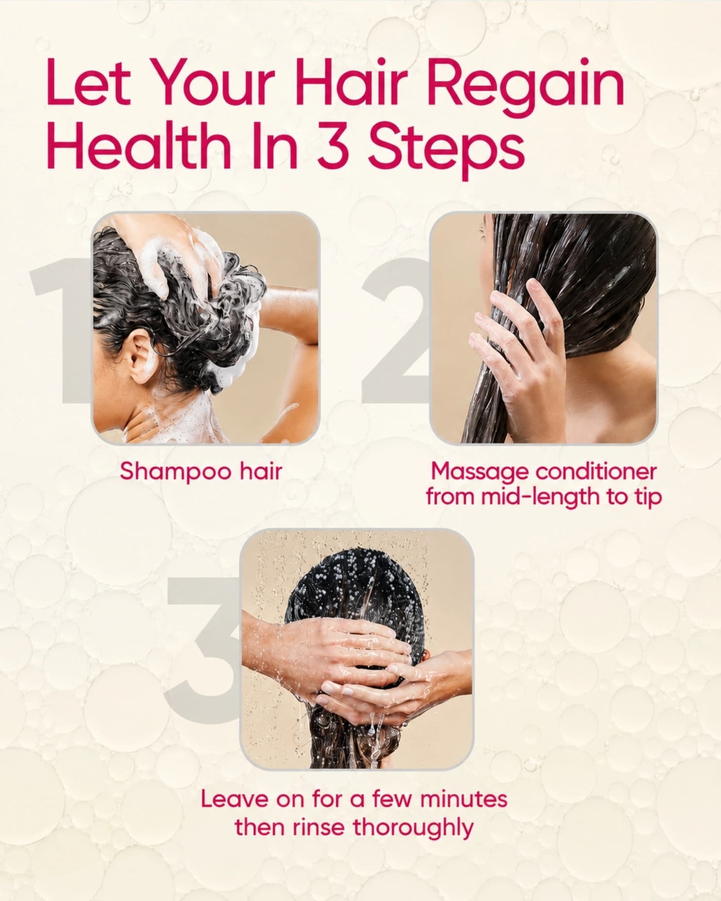 Sebamed Hair Repair Conditioner, PH 5.5Irepairs Dry, Damaged Hair & Scalp gallery image 1