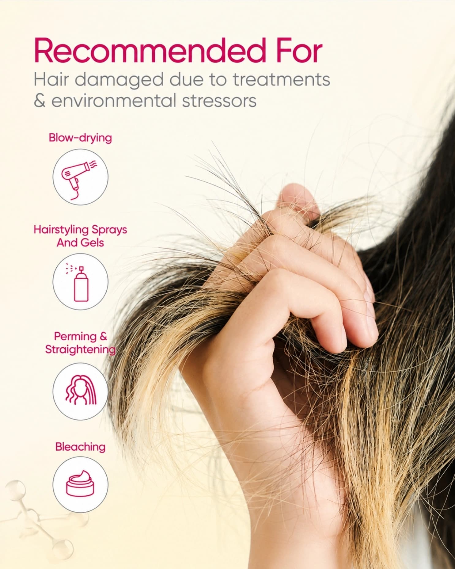 Sebamed Hair Repair Conditioner, PH 5.5Irepairs Dry, Damaged Hair & Scalp gallery image 2
