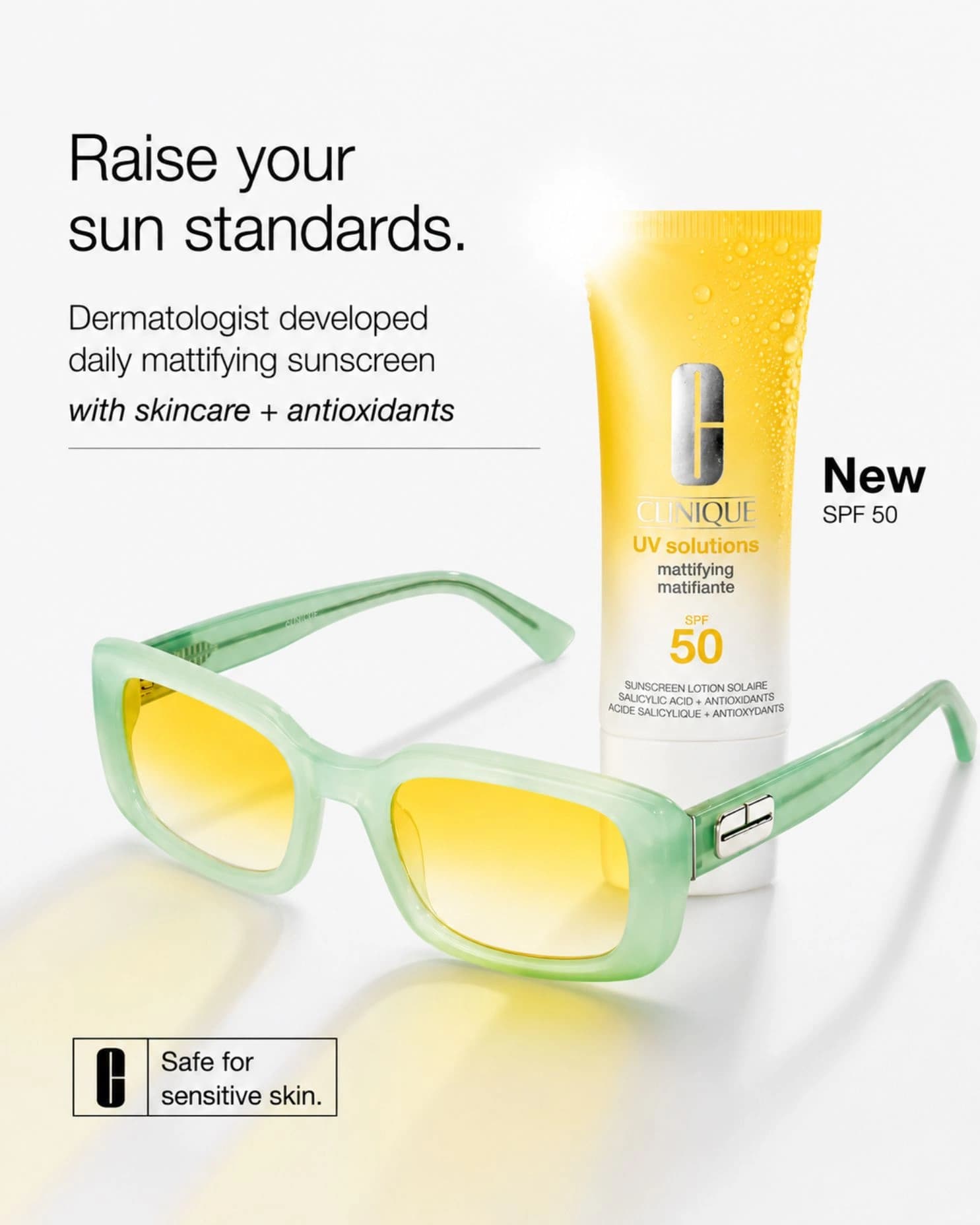 Clinique UV Solutions Mattifying Sunscreen SPF 50 gallery image 4