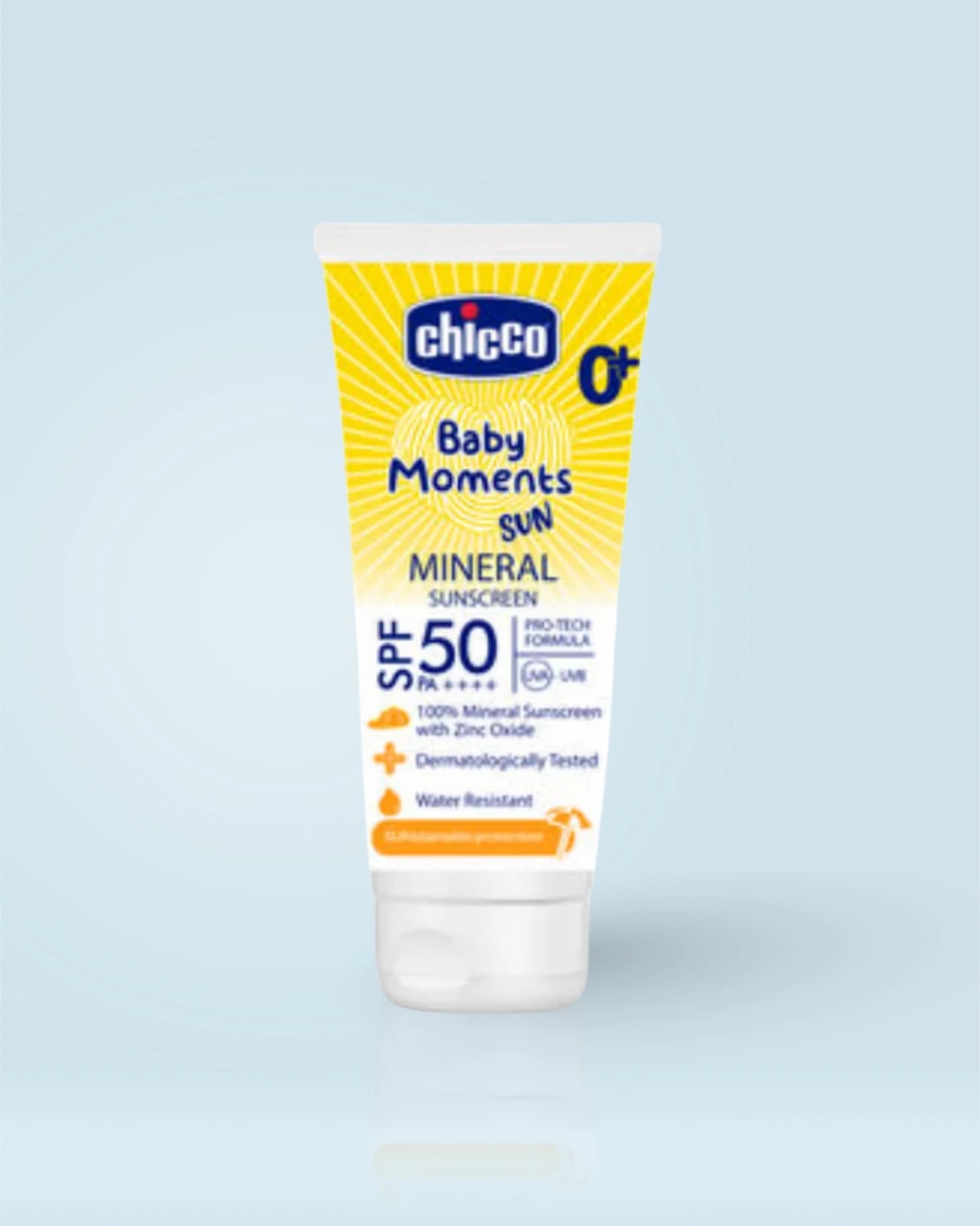 Chicco Baby Moments Mineral Sun Cream SPF 50 PA++++ main image
