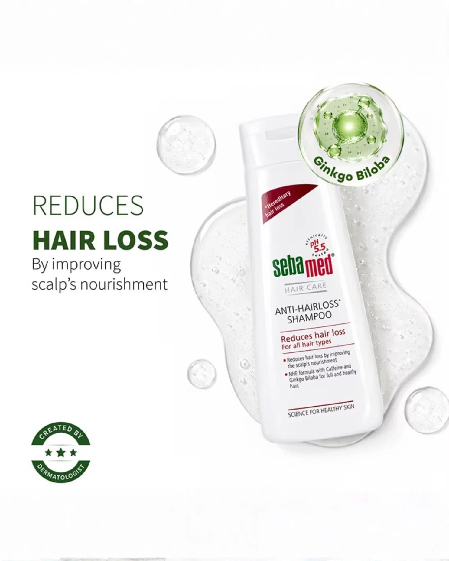 Sebamed Anti Hairloss Shampoo gallery image 1