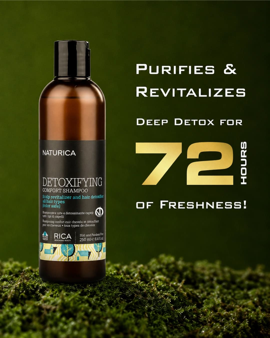 Naturica – Detoxifying Comfort shampoo gallery image 4