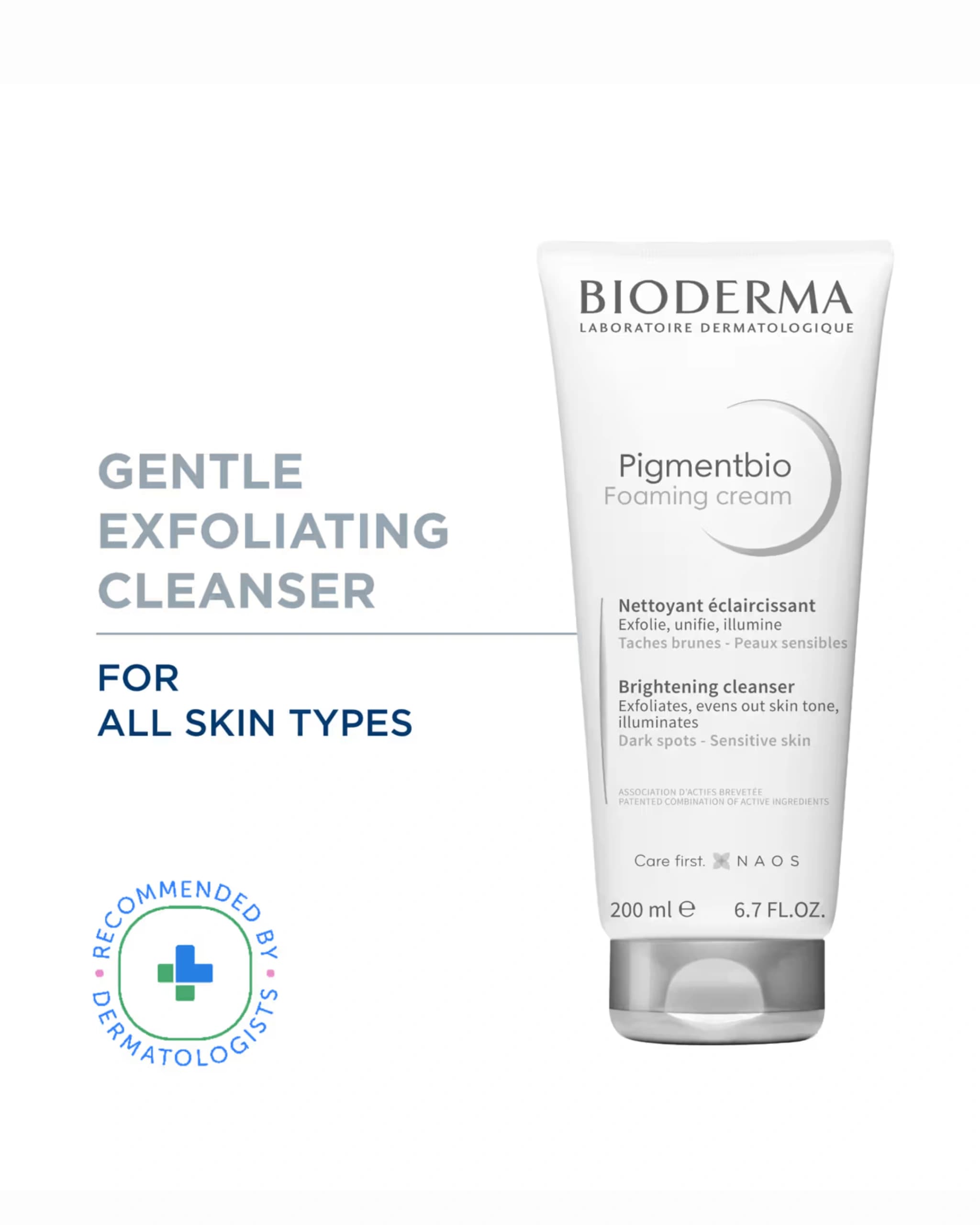 Bioderma Pigmentbio Foaming Cream Brightening Exfoliating Cleanser gallery image 4