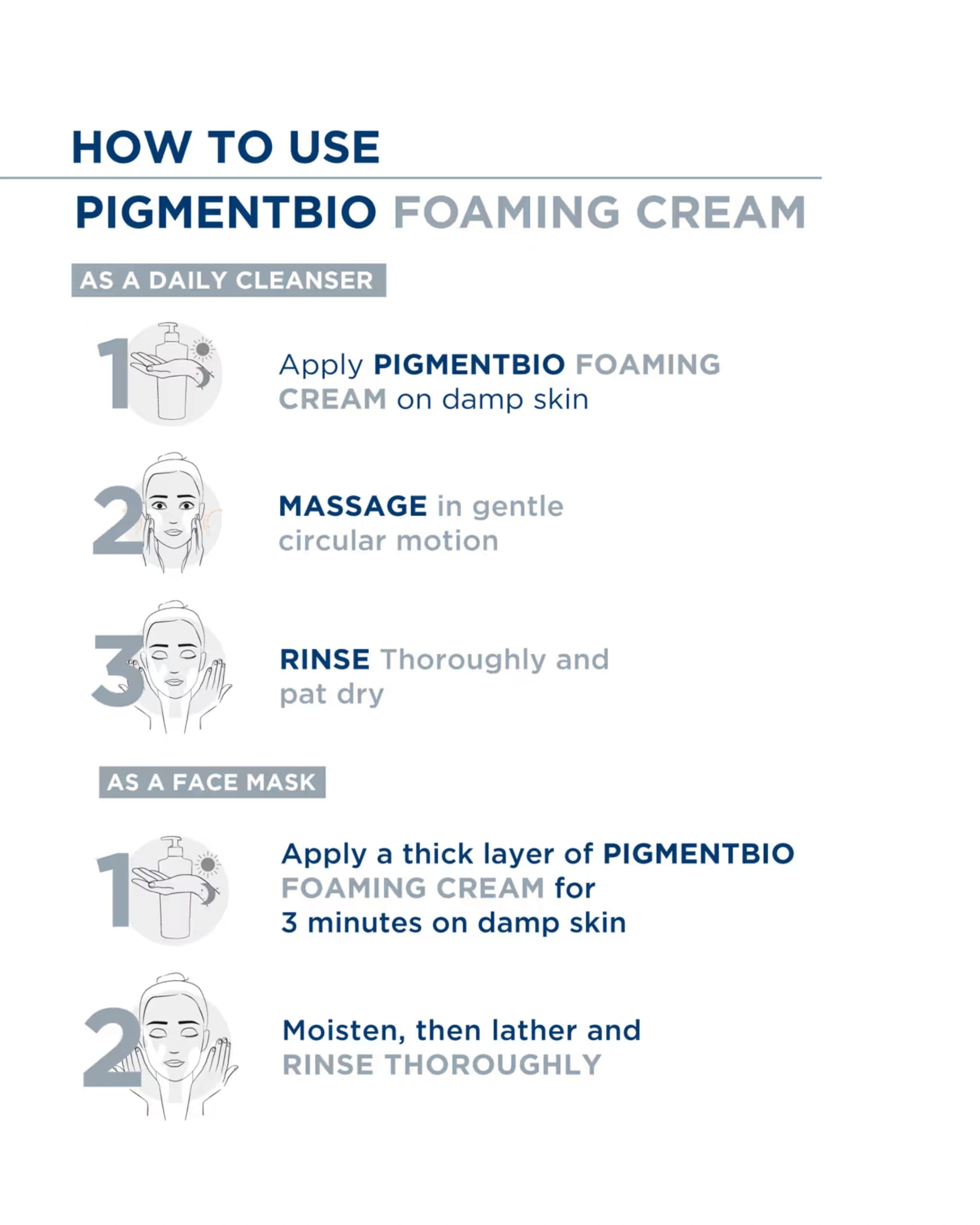Bioderma Pigmentbio Foaming Cream Brightening Exfoliating Cleanser gallery image 3