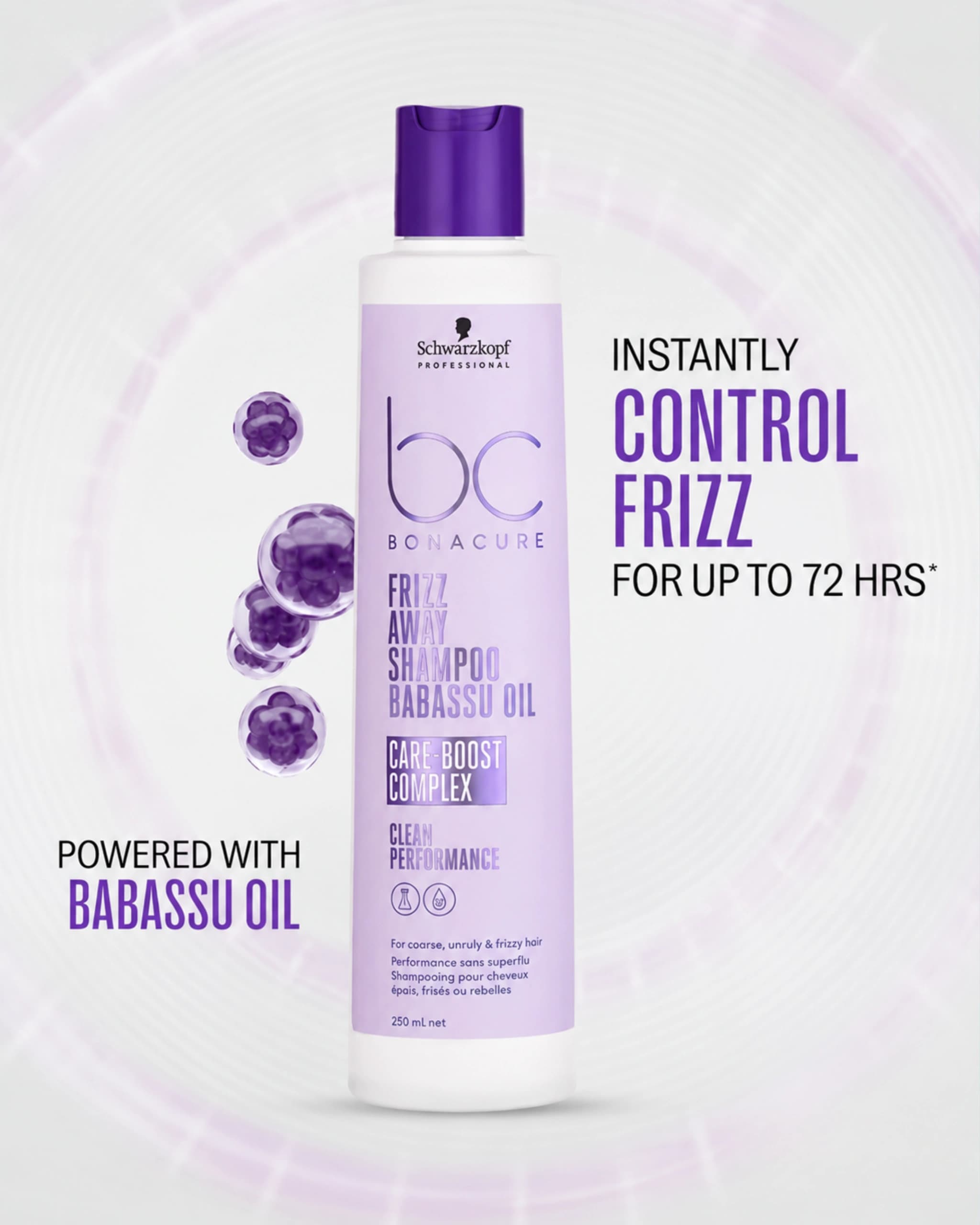 Schwarzkopf Professional Bonacure Frizz Away Shampoo gallery image 1