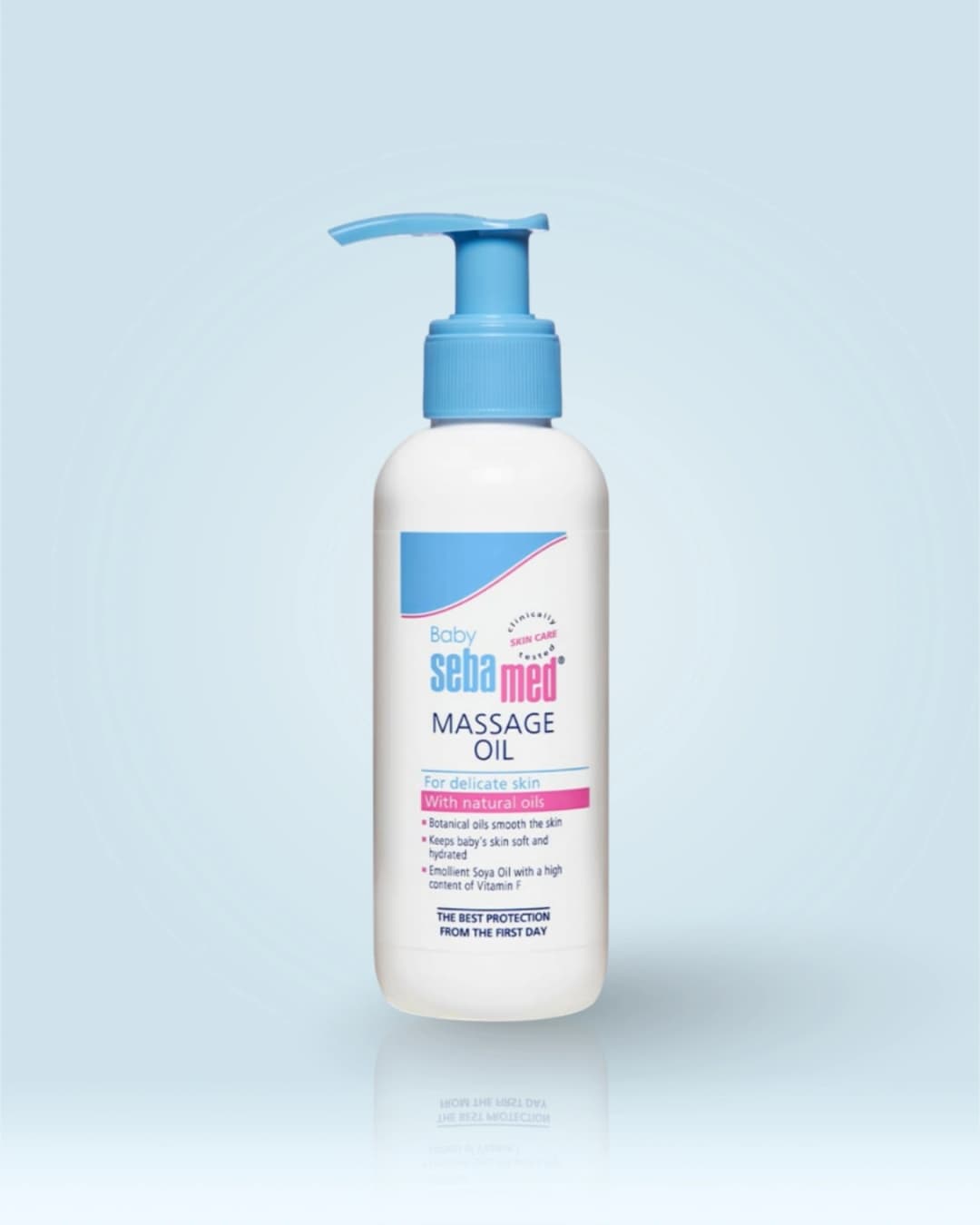 Sebamed Baby Massage Oil, With Soya Oil, Non- Greasy, Ideal For Newborn