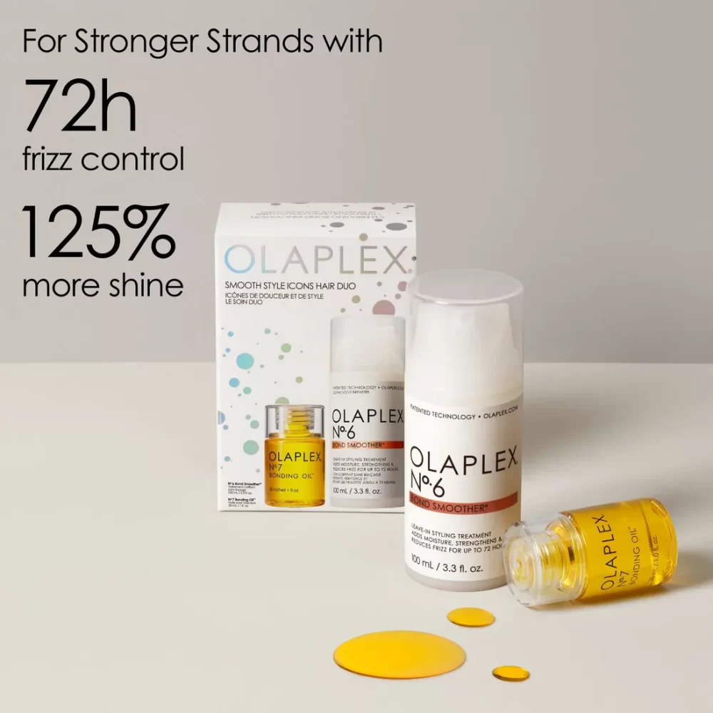 Olaplex Smooth & Style Duo Combo (NO.6 + NO.7) - Image 4