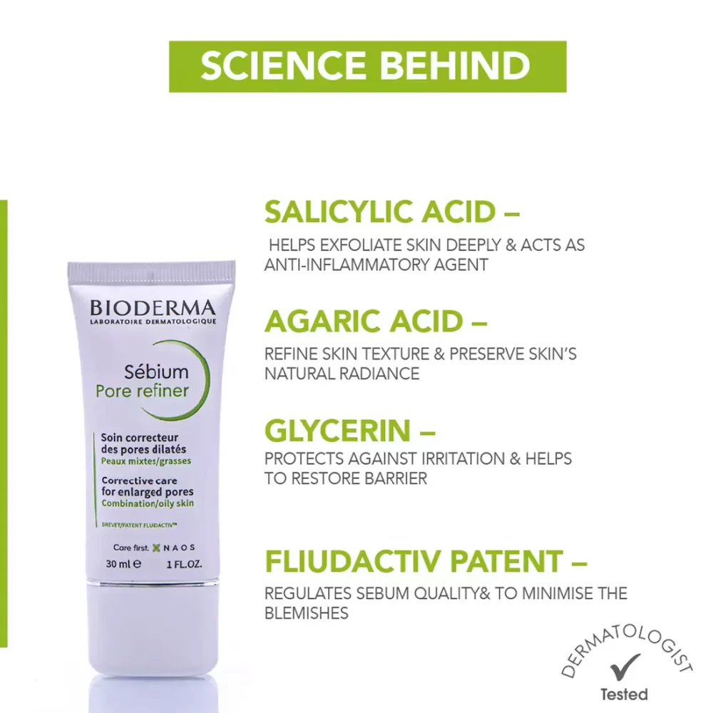 Bioderma Sebium Pore Refiner Treatment (30ml) - Image 2