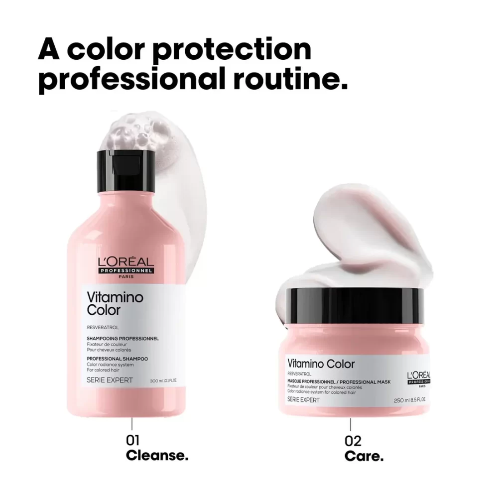 L'Oreal Professionnel Serie Expert Vitamino Hair Mask (250ml) - Image 4
