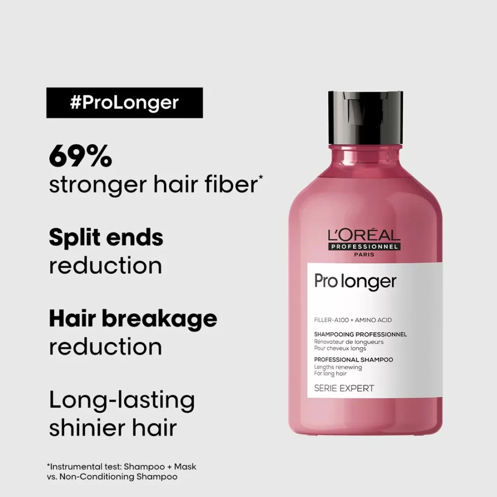 L'Oreal Professionnel Serie Expert Pro Longer Shampoo (300ml) - Image 2