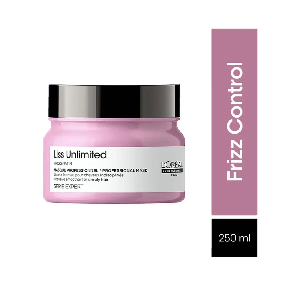 L'Oreal Professionnel Serie Expert Liss Unlimited Hair Mask (250ml) - Image 3