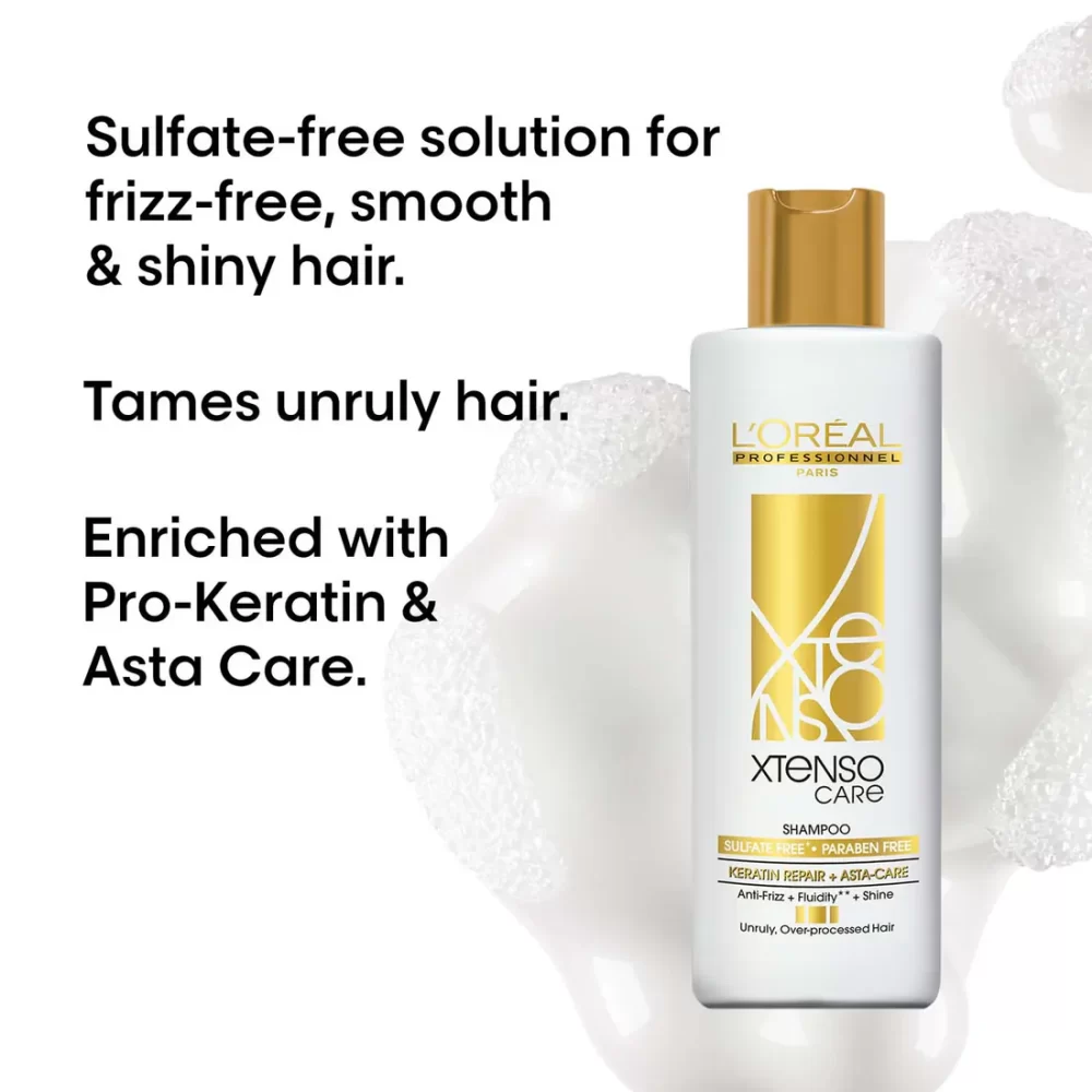L'Oreal Professionnel Xtenso Care Sulfate-Free Shampoo  (250ml) - Image 5