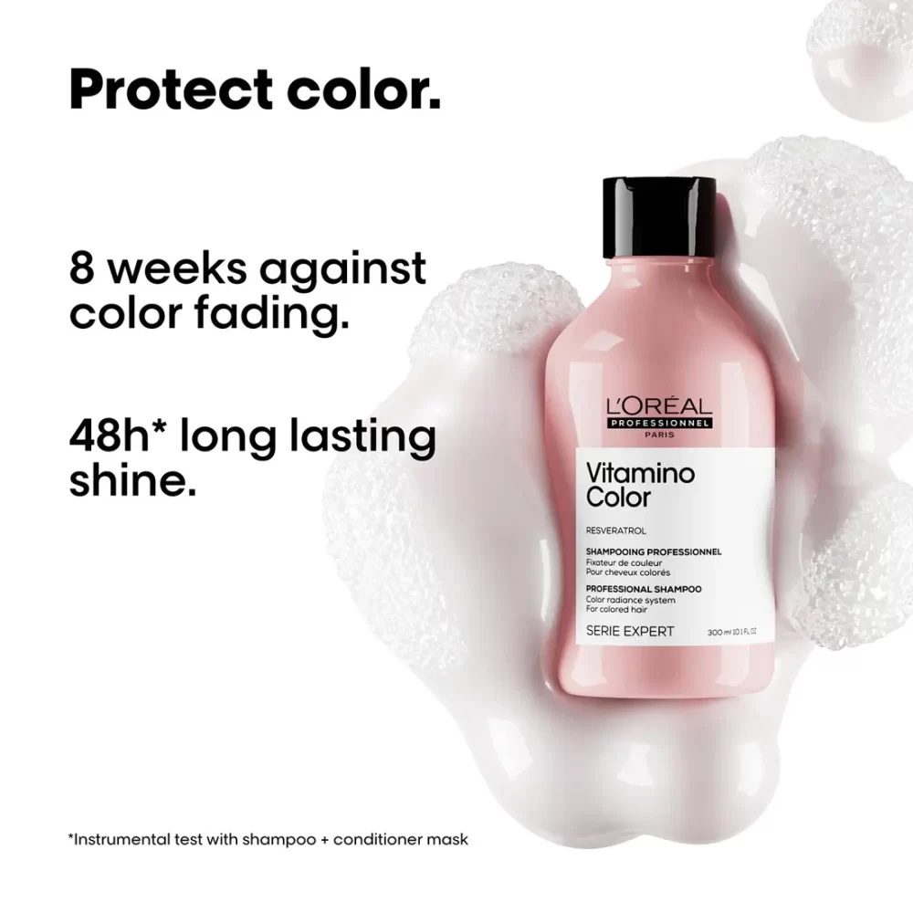 L'Oreal Professionnel Serie Expert Vitamino Shampoo (300ml) - Image 6