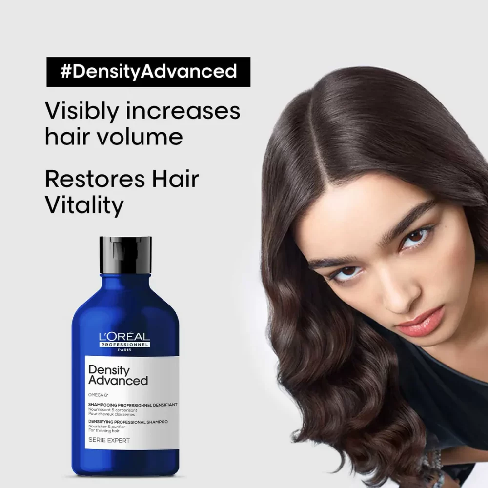 L'Oreal Professionnel Anti-Hair Loss Regime-Density Advanced Shampoo, Mask, Aminexil Advanced Combo - Image 5