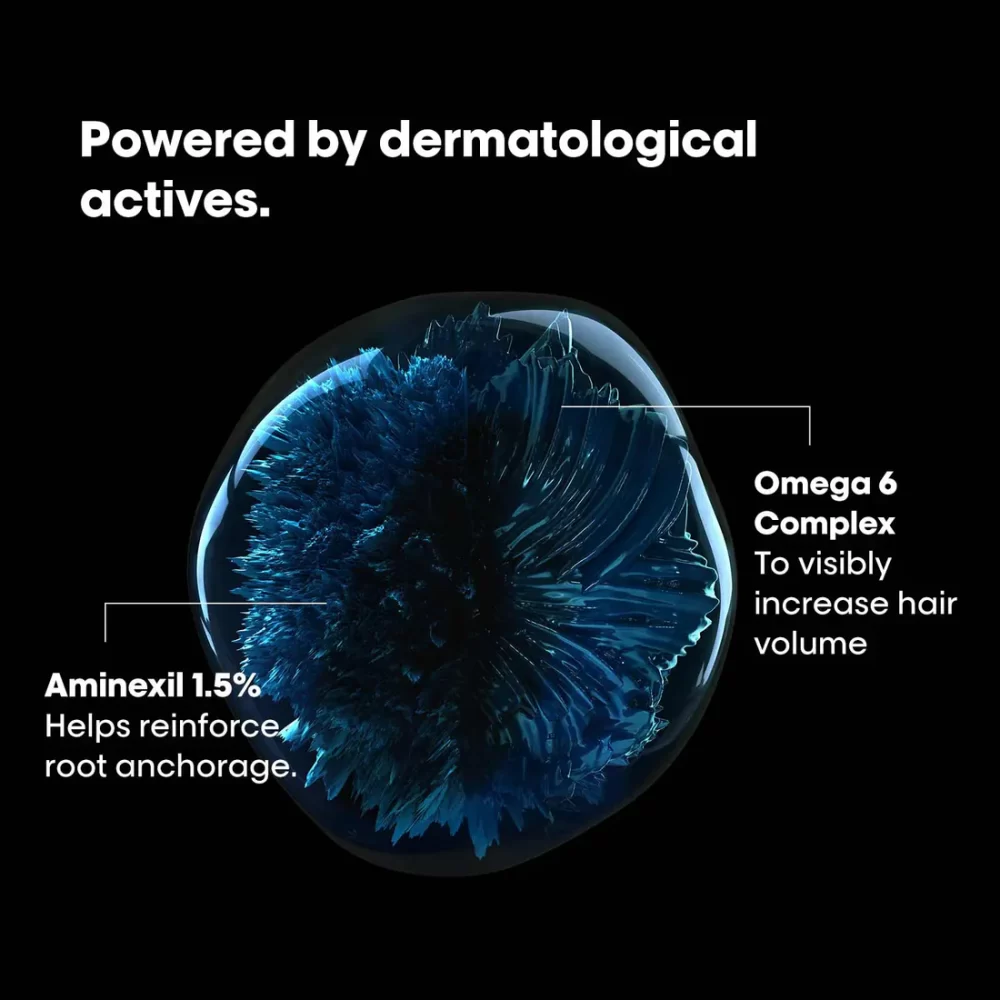 L'Oreal Professionnel Anti-Hair Loss Regime-Density Advanced Shampoo, Mask, Aminexil Advanced Combo - Image 6