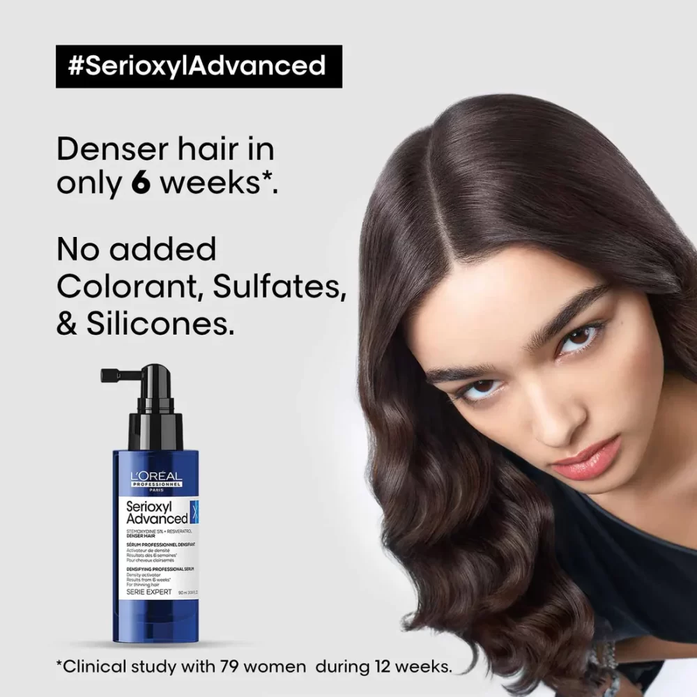 L'Oreal Professionnel Density Activator Regime-Density Advanced Shampoo & Serioxyl Advanced Combo - Image 3