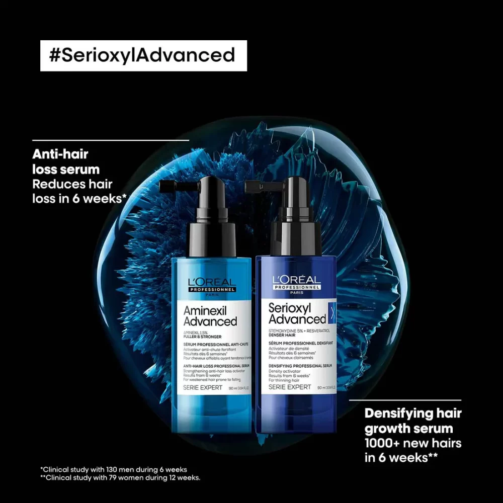 L'Oreal Professionnel Density Activator Regime-Density Advanced Shampoo & Serioxyl Advanced Combo - Image 4