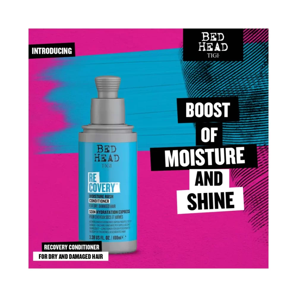 TIGI Bed Head Recovery Moisture For Dry & Damaged Hair Rush Conditioner (100 ml) - Image 6