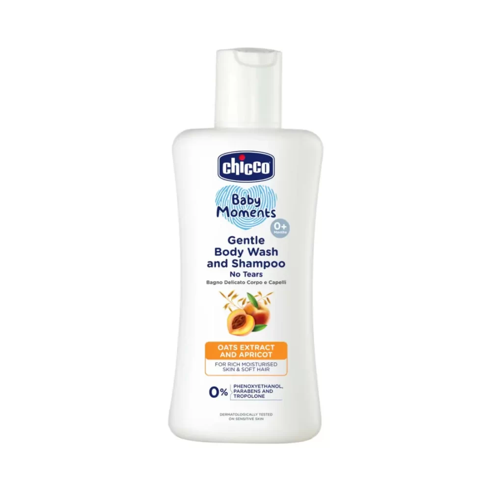 Chicco Baby Moments Gentle Body Wash & Shampoo (100ml)