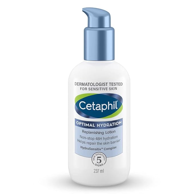 Cetaphil Optimal Hydration Body Lotion with Hyaluronic Acid+Vitamin E For Dehydrated Skin