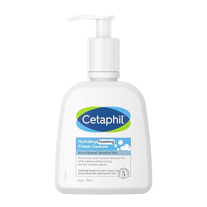 Cetaphil Hydrating Foaming Cream Cleanser